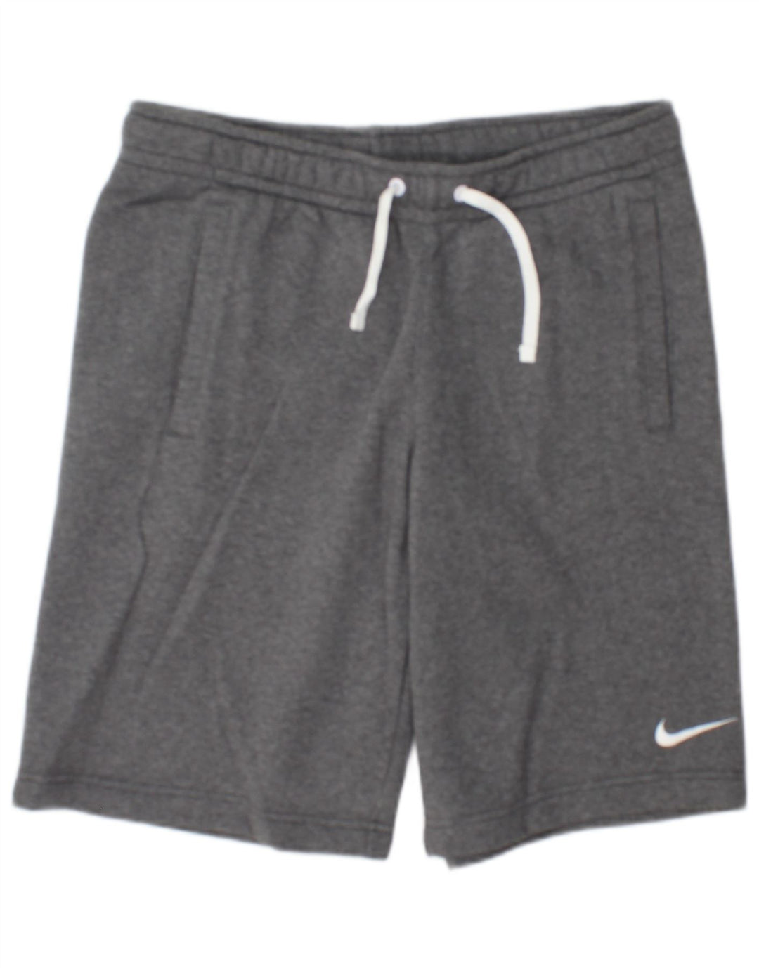 Pantaloni scurți sport Nike pentru bărbați, bumbac cu pete gri medii