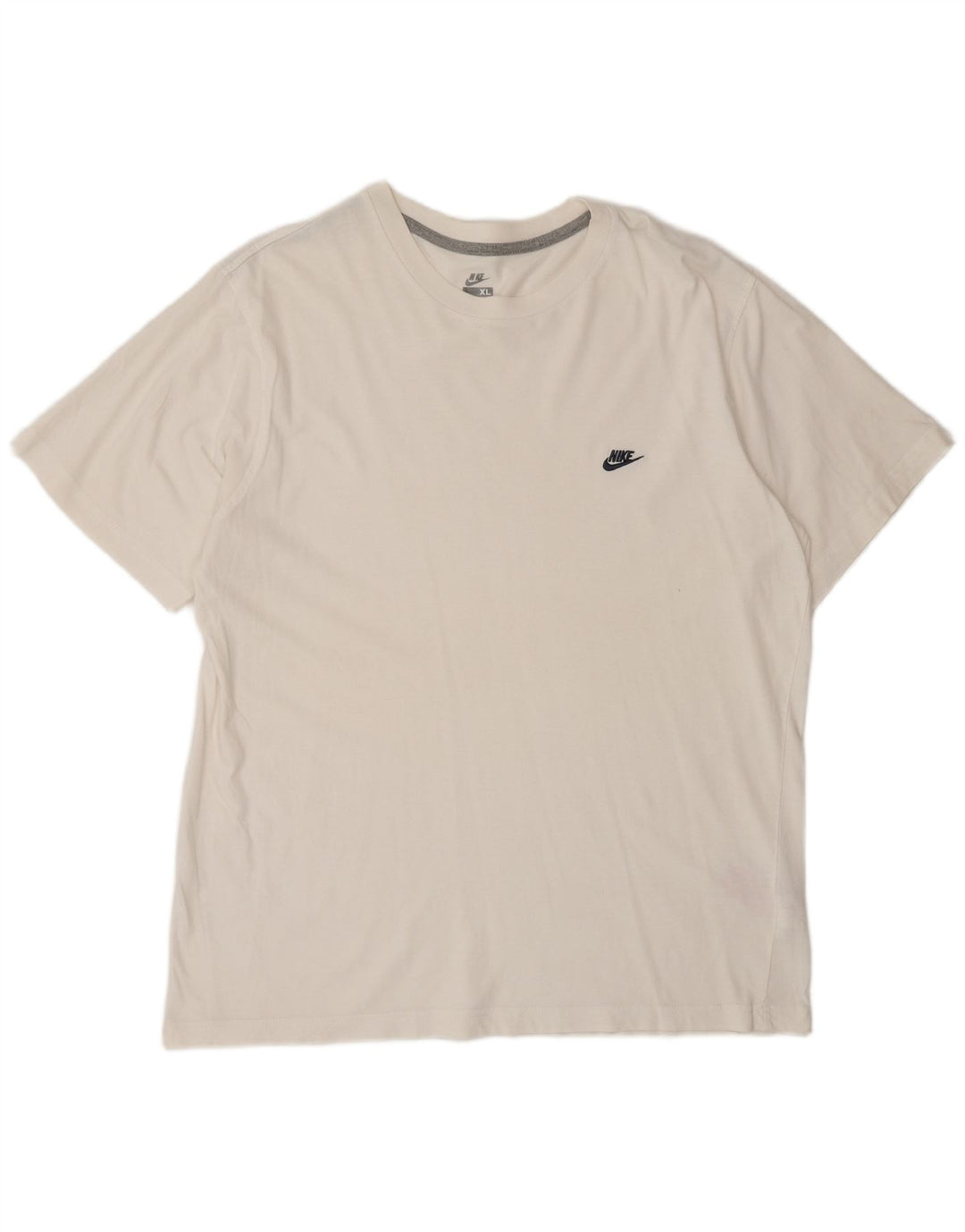 Tricou pentru bărbați NIKE Top UK 45/47 XL Bumbac alb