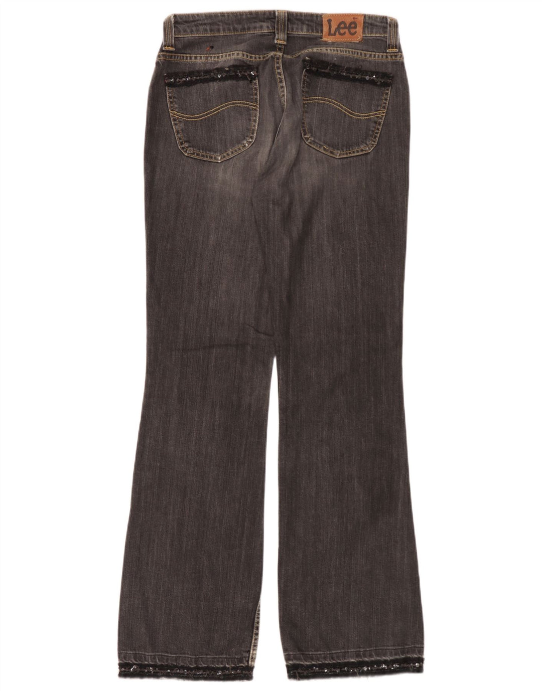 Blugi Lee Desoto Bootcut W32 L33 bumbac gri