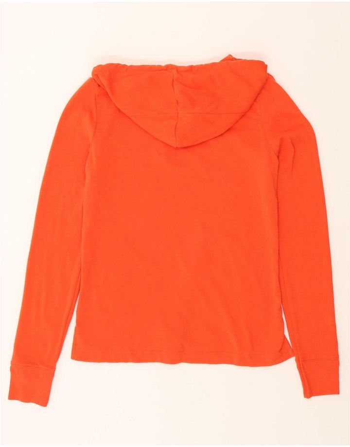 J. CREW Womens Hoodie Jumper UK 14 Medium Red Cotton Vintage J. Crew and Second-Hand J. Crew from Messina Hembry 