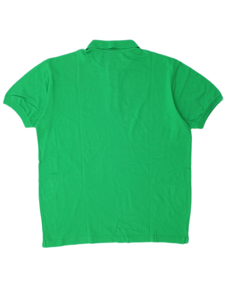 Tricou polo Rifle pentru bărbați, bumbac verde mediu
