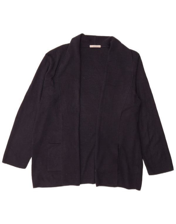 Pulover cardigan cu paragate pentru femei Marks & Spencer UK 16 mare bleumarin