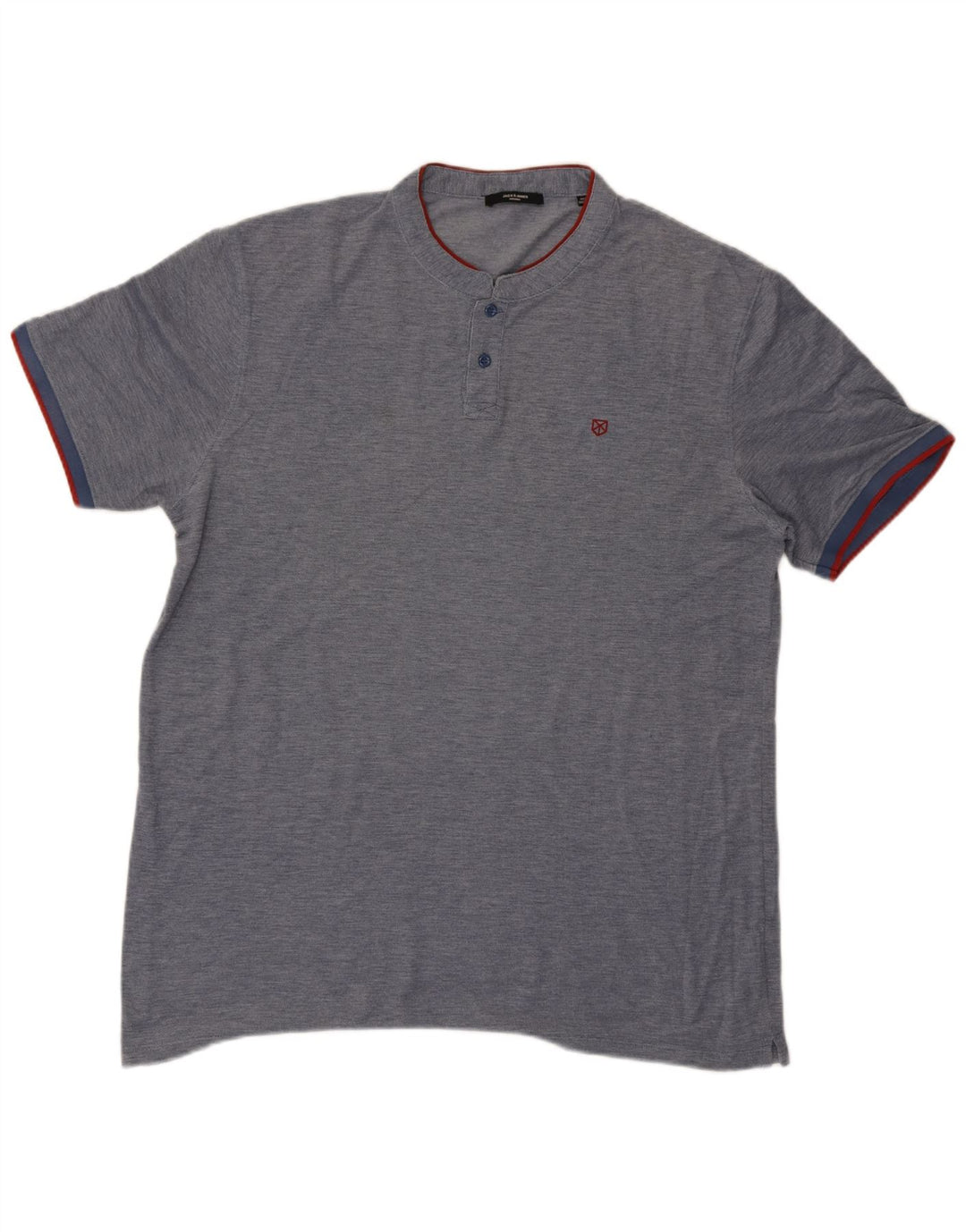 Tricou Jack & Jones pentru bărbați Top 2XL bleumarin pete