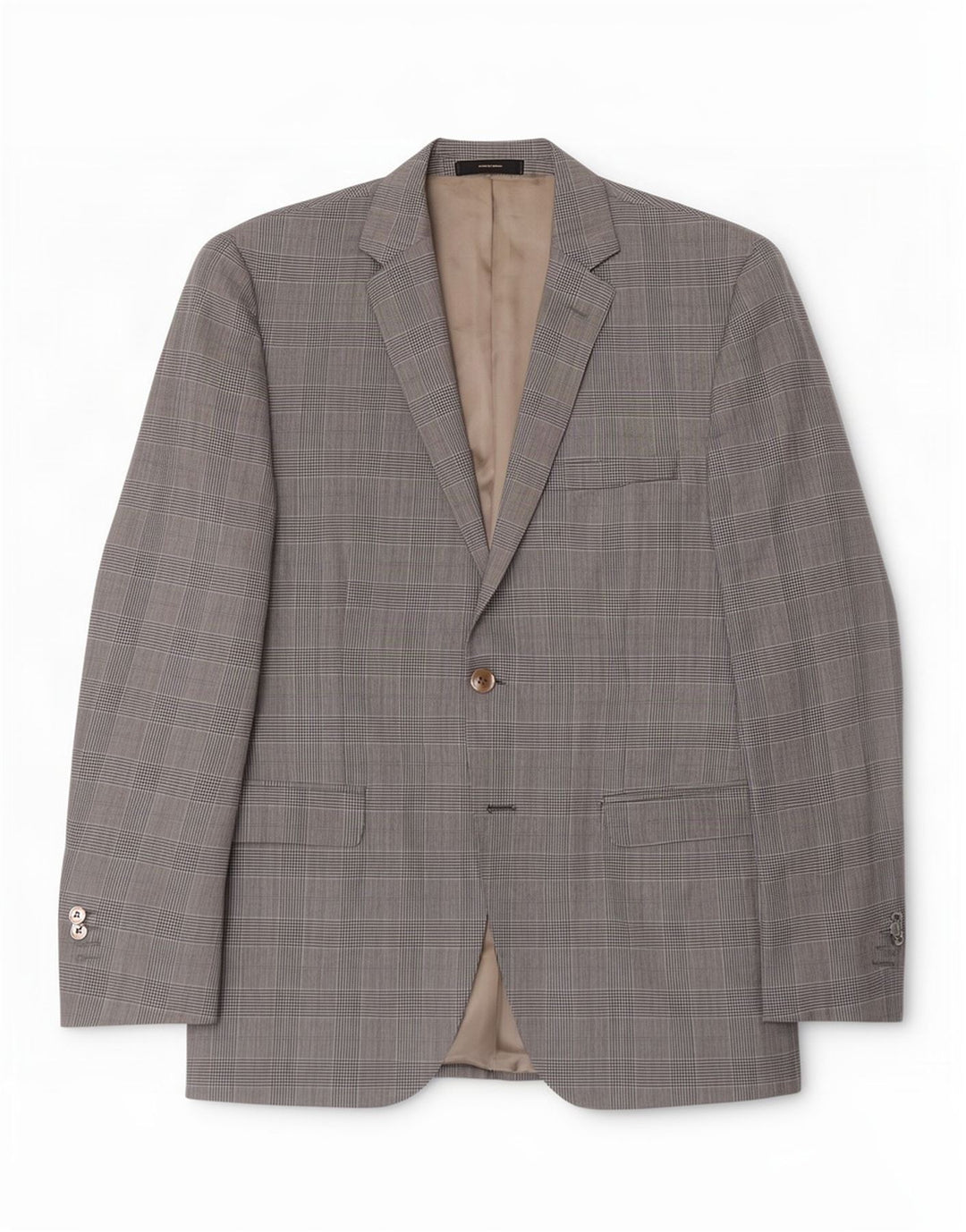 Blazer Massimo Dutti pentru bărbați cu 1 nasture UK 38 Medium Gri Houndstooth