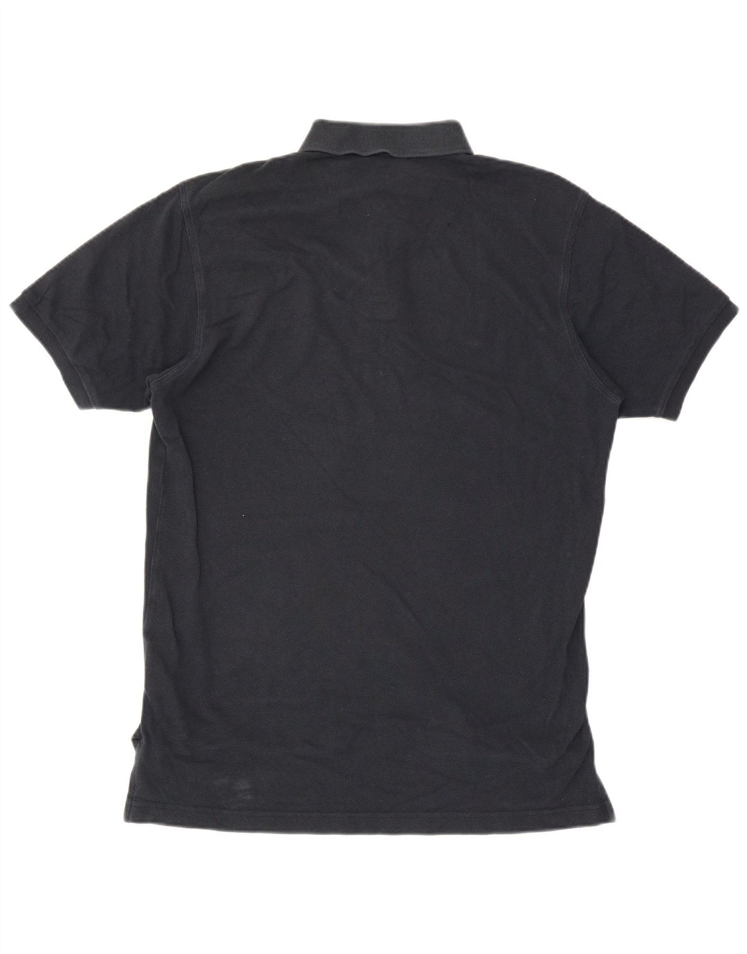 Tricou polo pentru bărbați Gant, bumbac negru mare