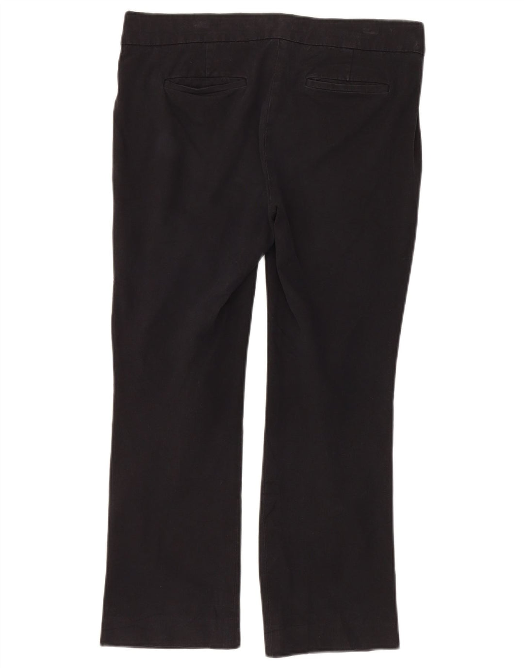 Pantaloni tăiați pentru femei J. Crew Campbell Bootcut US 4 Small W32 L25 Black