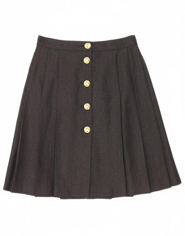 Fusta plisată pentru femei Bagarry IT 44 Medium W26 Lână nouă neagră