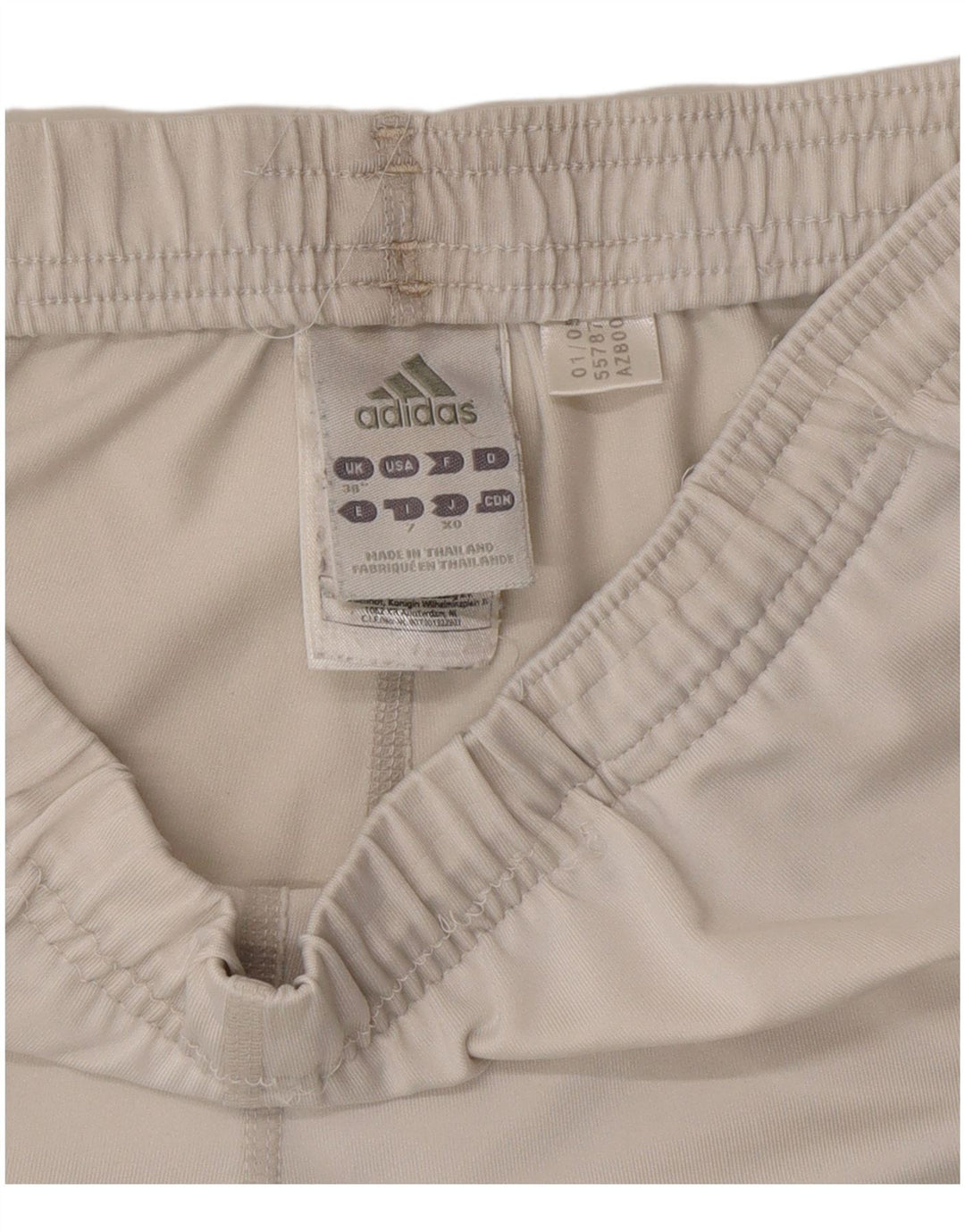 Pantaloni scurți sport pentru bărbați Adidas XL poliester alb
