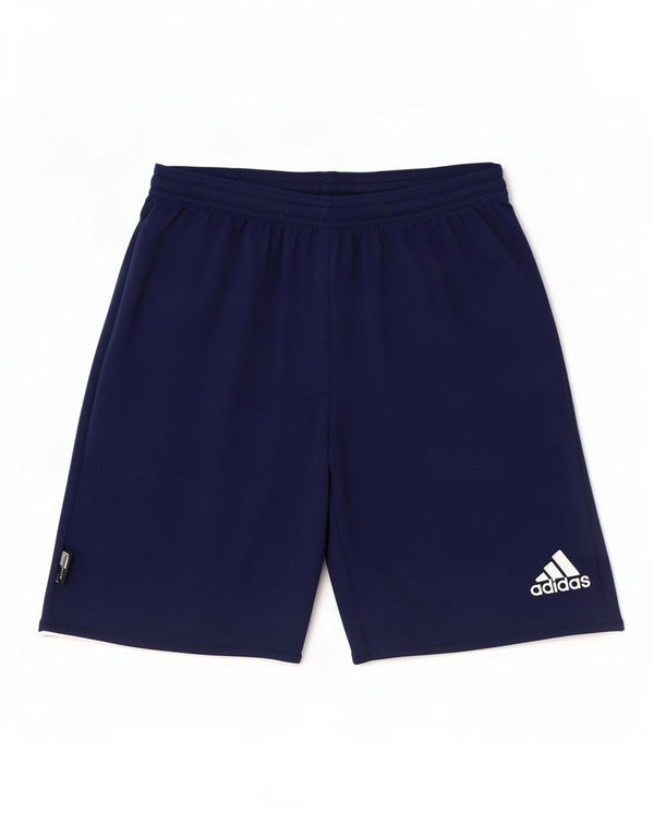 Pantaloni scurți sport pentru bărbați Adidas Climalite, poliester, albastru mic