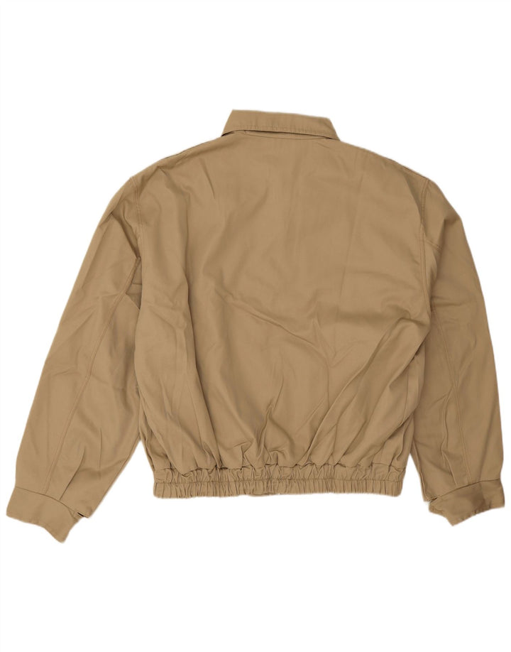 Bomber vintage pentru bărbați UK 40 mare, bej, poliester