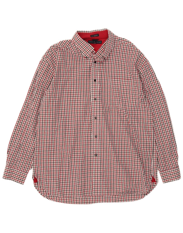 Cămașă pentru bărbați Tommy Hilfiger XL, roșu, caroserie