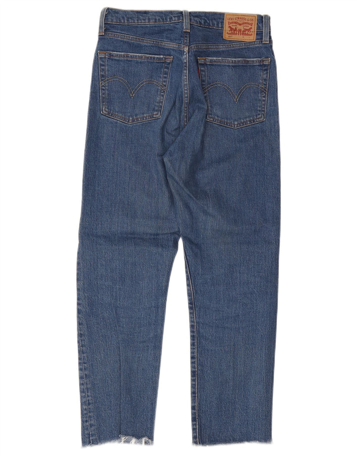 Blugi drepti pentru femei Levi's 501 W27 L26 Bumbac albastru