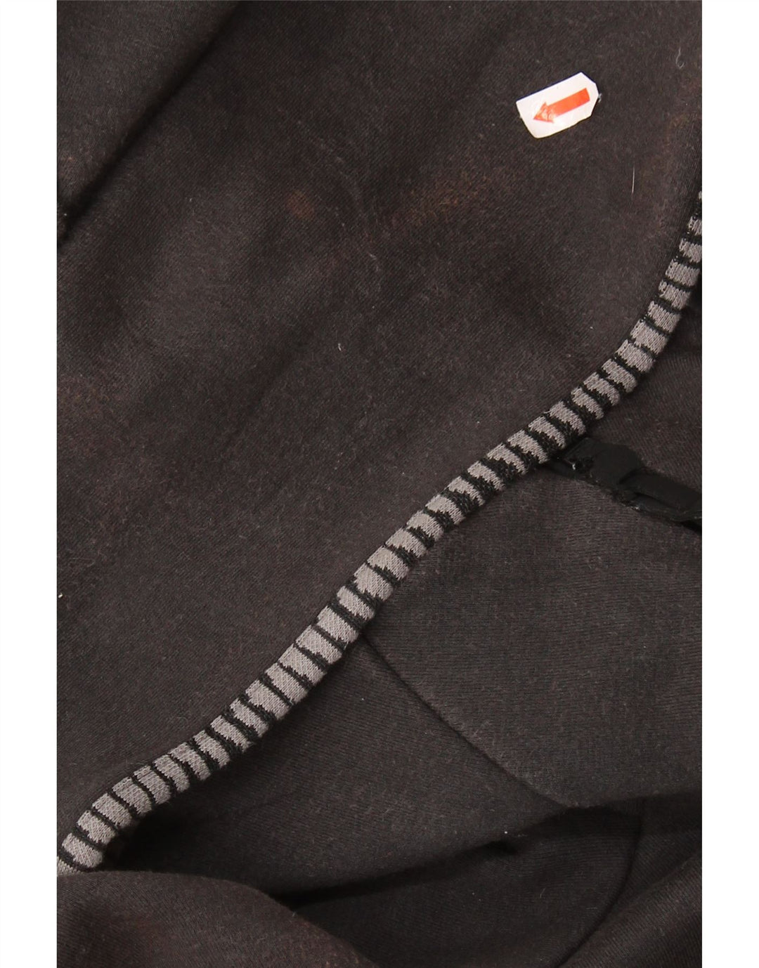 Pulover ADIDAS pentru bărbați, cu fermoar, bumbac mediu negru