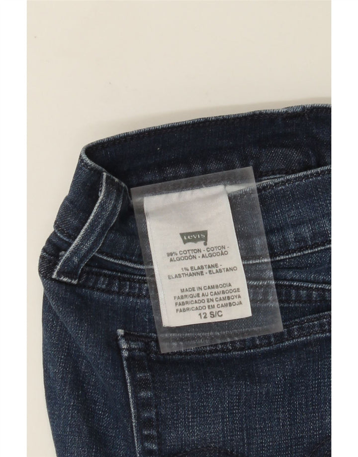 LEVI'S Womens Bootcut Jeans US 12 Large W32 L29 Blue Cotton
