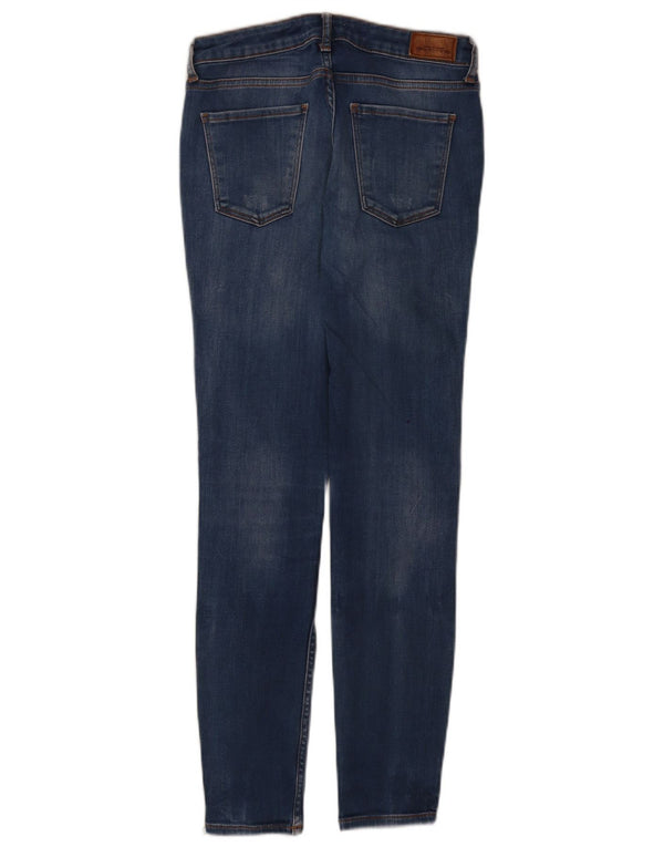 Zara Womens Distressed Skinny Jeans EU 36 XS W26 L28 Blue