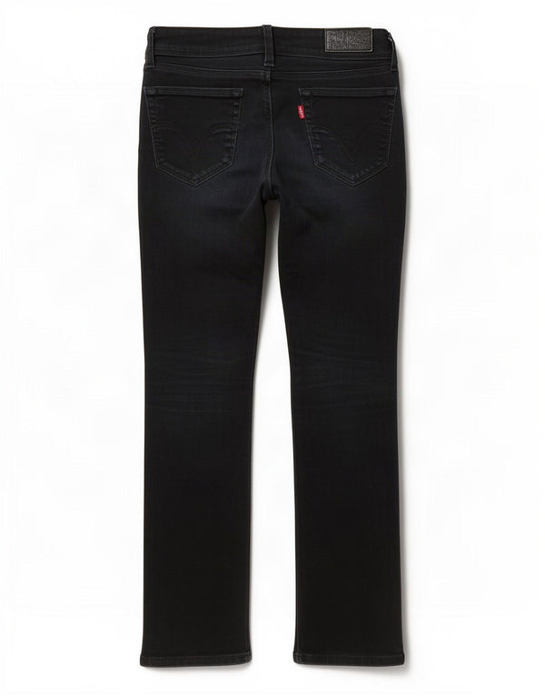 Blugi drepti 470 pentru femei Levi's W28 L28 bumbac bleumarin