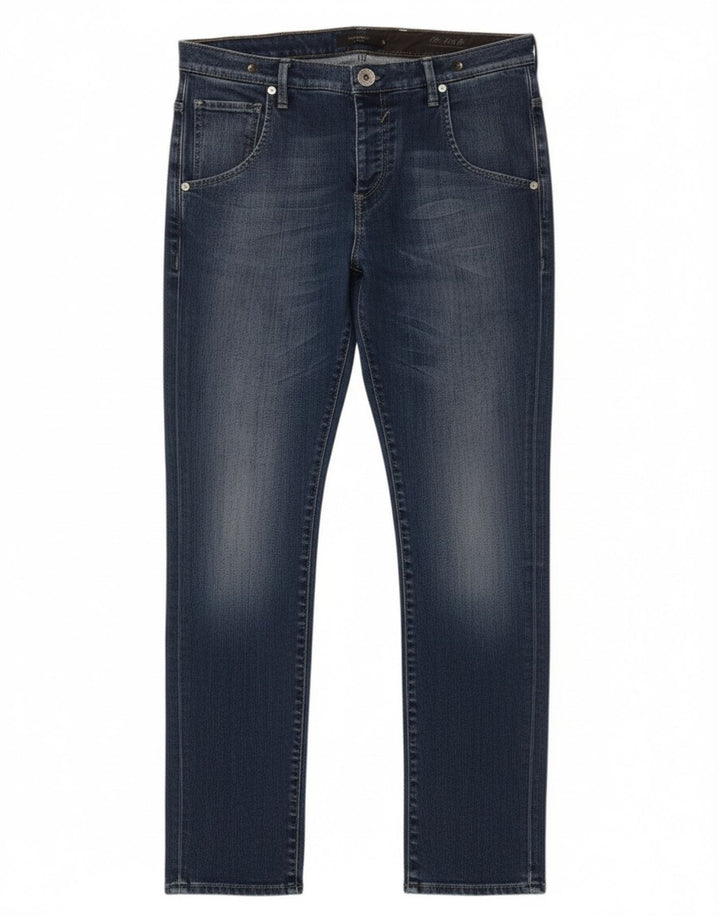 Blugi subțiri pentru femei Gas W26 L30 Bumbac albastru