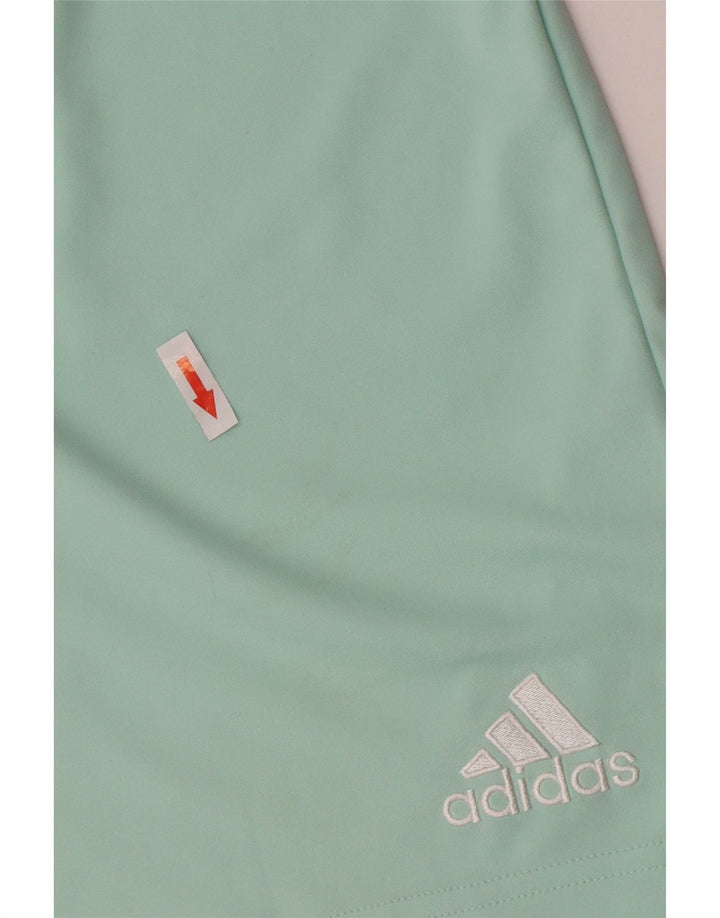 Pantaloni scurți sport Adidas pentru bărbați, poliester mediu verde