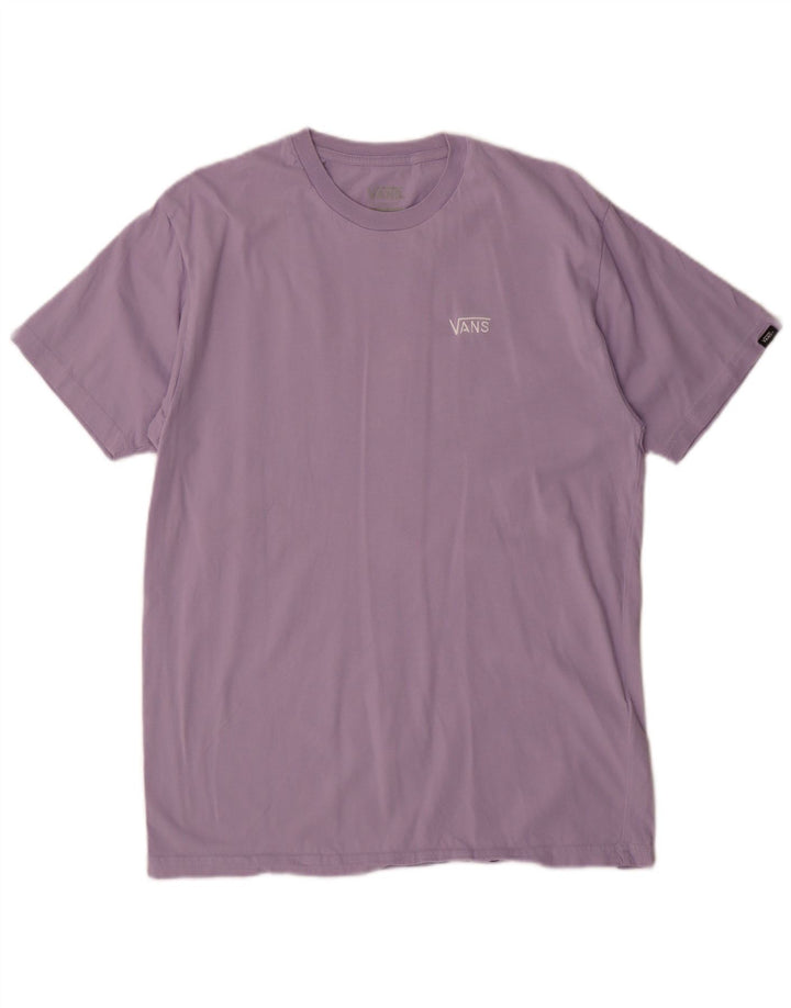 Tricou Vans Classic Fit pentru bărbați Top din bumbac violet mediu