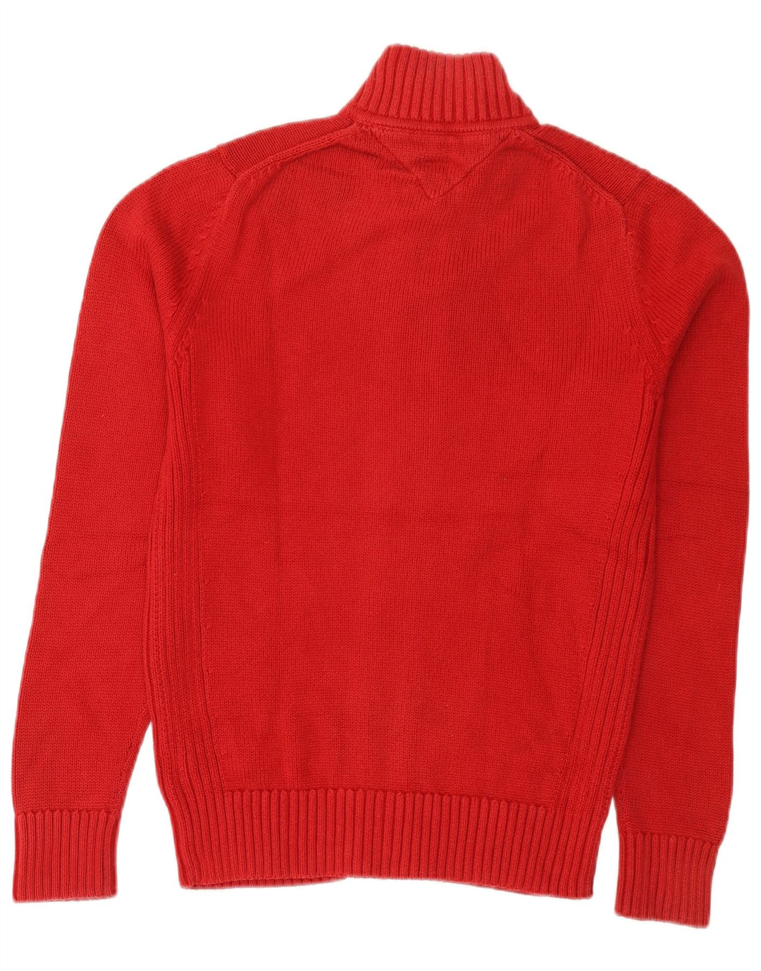 Pulover cardigan pentru bărbați Tommy Hilfiger, bumbac roșu mic
