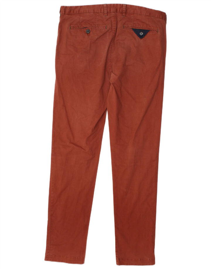 Pantaloni chino slim pentru bărbați Ted Baker L34 L33 bumbac maro