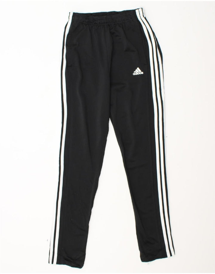 ADIDAS Mens Tracksuit Trousers Small Black Polyester Vintage Adidas and Second-Hand Adidas from Messina Hembry 
