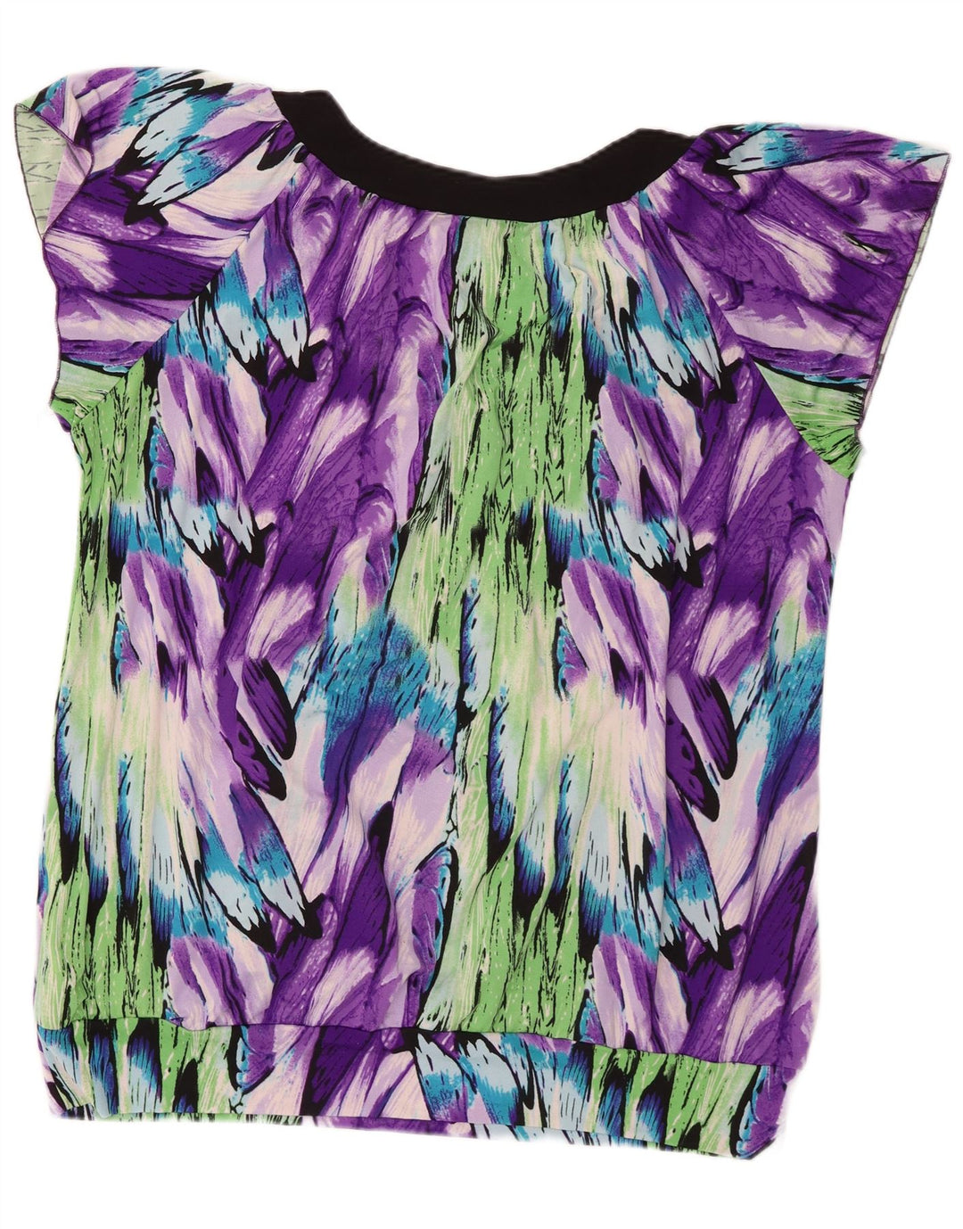 Bluză cu autograf pentru femei Marks & Spencer, UK 18 XL, violet