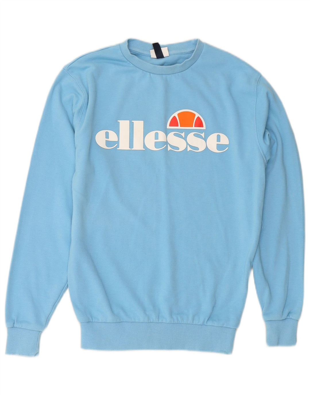 Hanorac cu grafic pentru femei ELLESSE Pulover UK 8 mic, albastru, bumbac