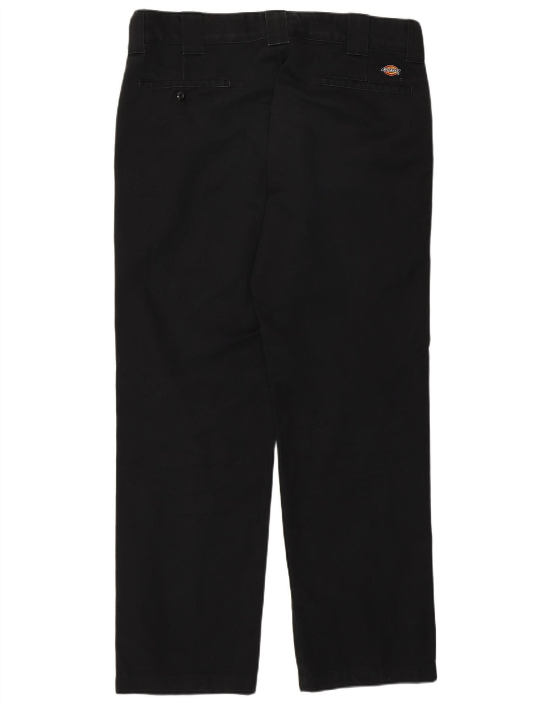 Pantaloni chino slim drepti pentru bărbați Dickies L34 L32 Poliester negru