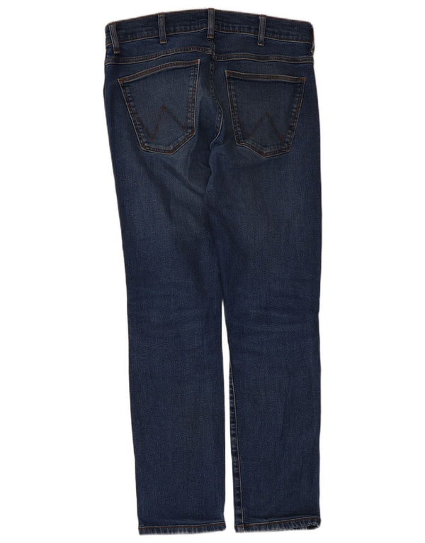 Blugi pentru bărbați Wrangler Larston Slim W30 L28 Bumbac albastru