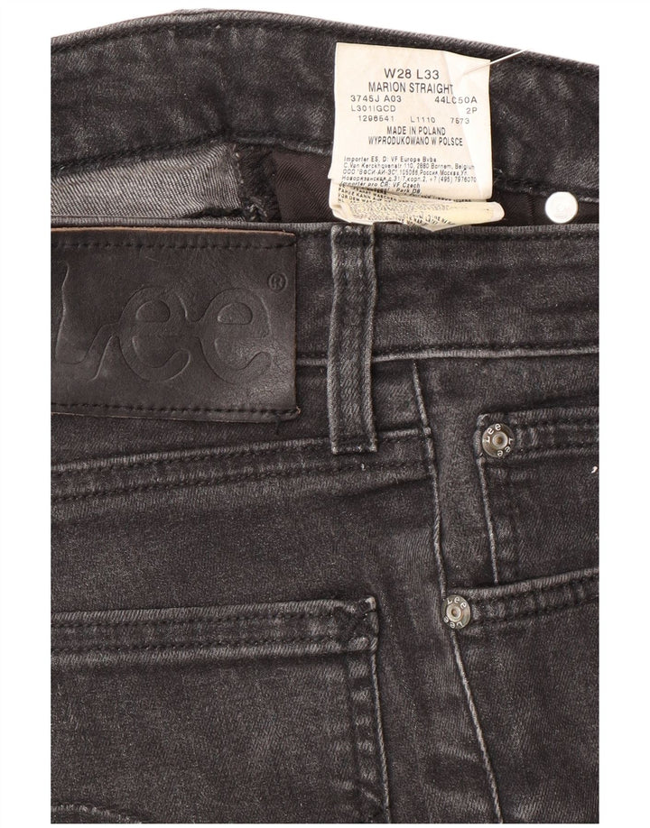 Blugi Lee Marion drepte pentru femei W28 L33 bumbac gri