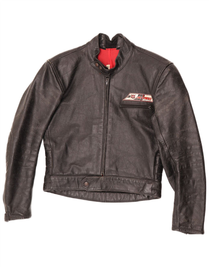 Jachetă motociclist din piele pentru femei Dainese Mărimea 52 piele maro medie