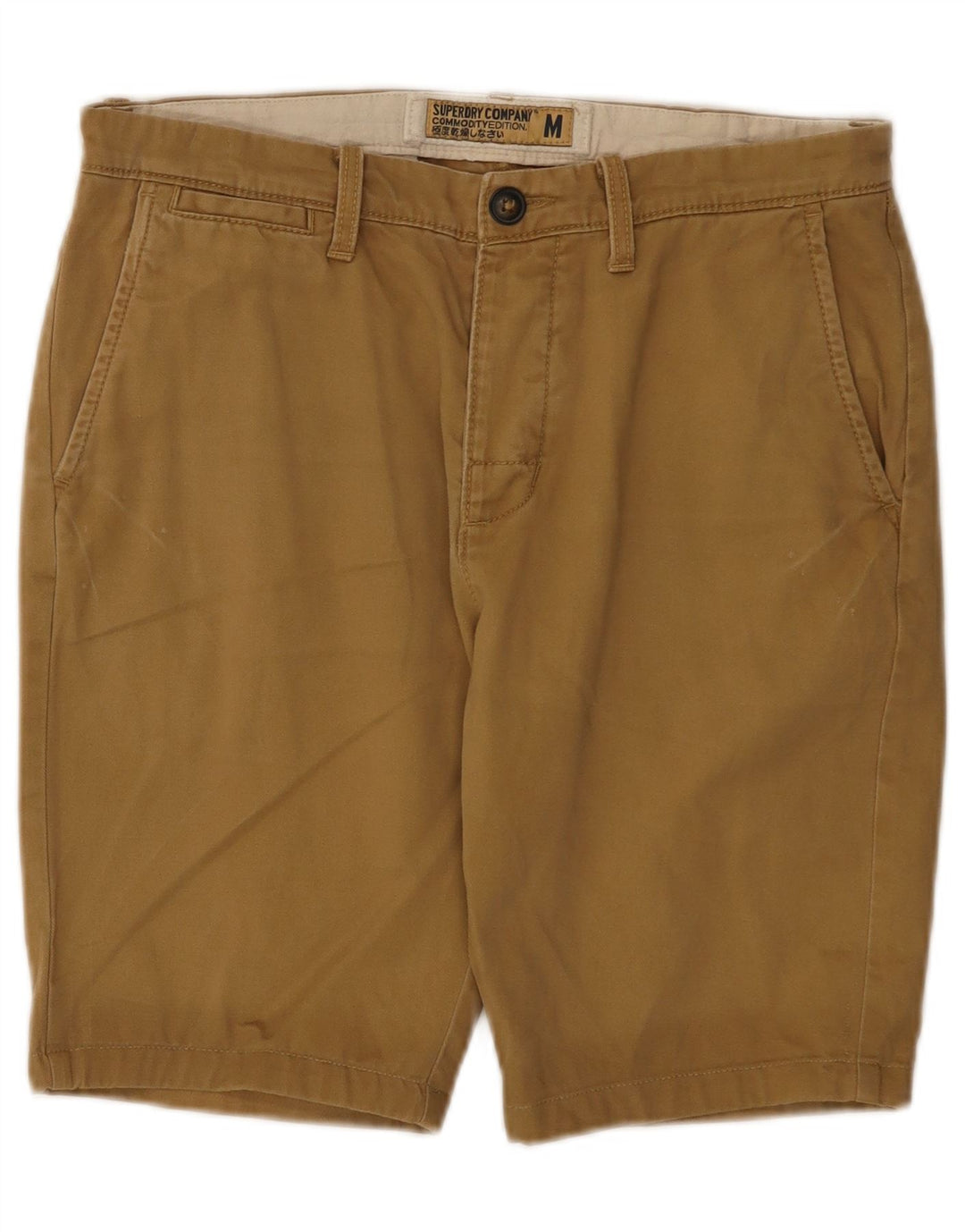 Pantaloni scurți chino pentru bărbați Superdry Medium W32 Beige Bumbac