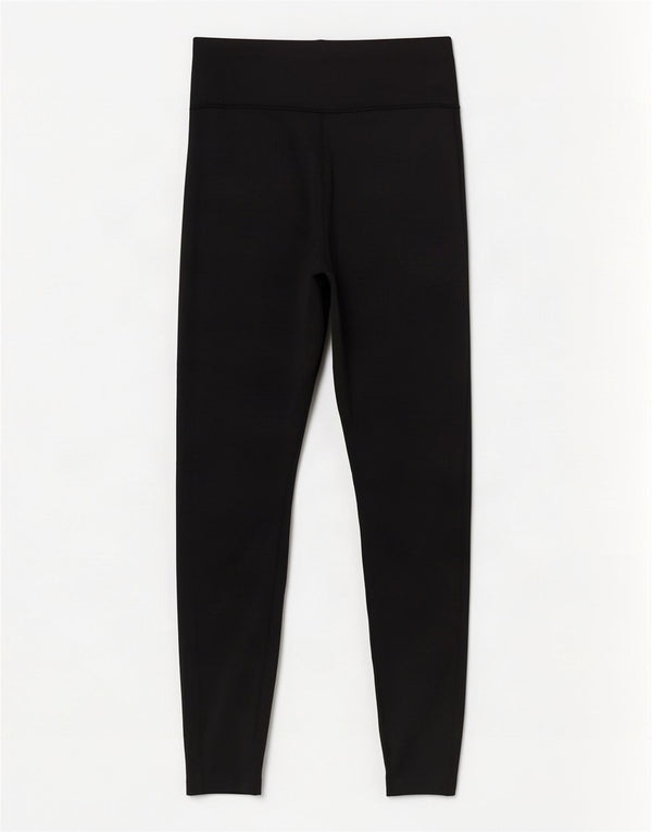 Leggings crop Nike Dri Fit pentru femei UK 14 Poliester mediu negru