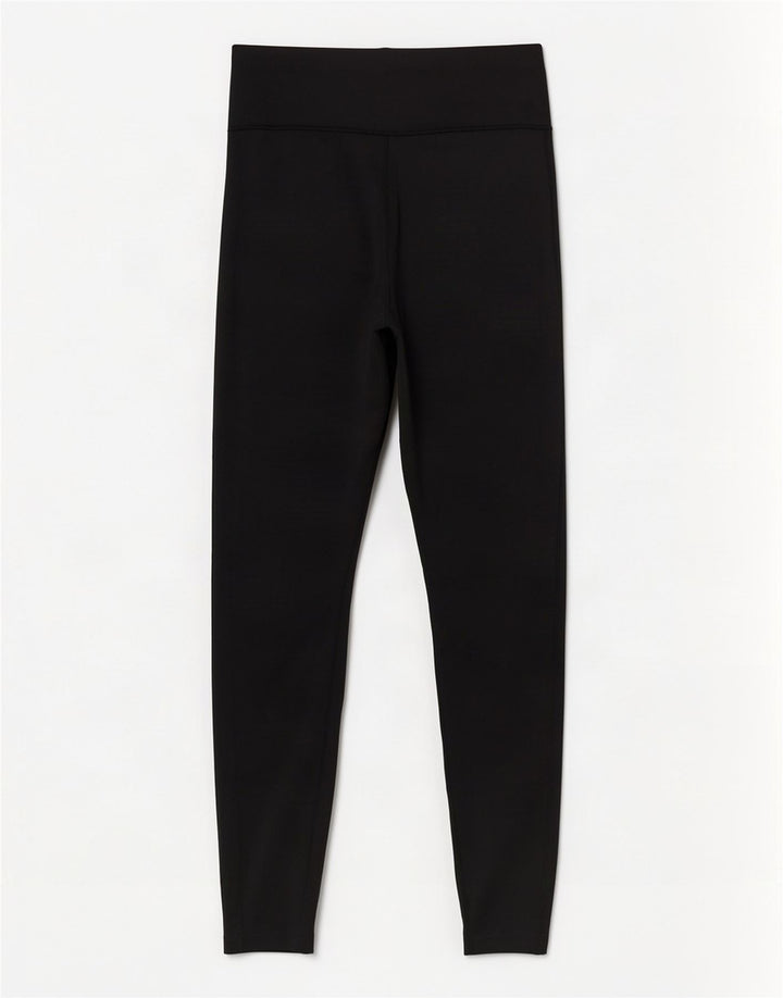 Leggings crop Nike Dri Fit pentru femei UK 14 Poliester mediu negru