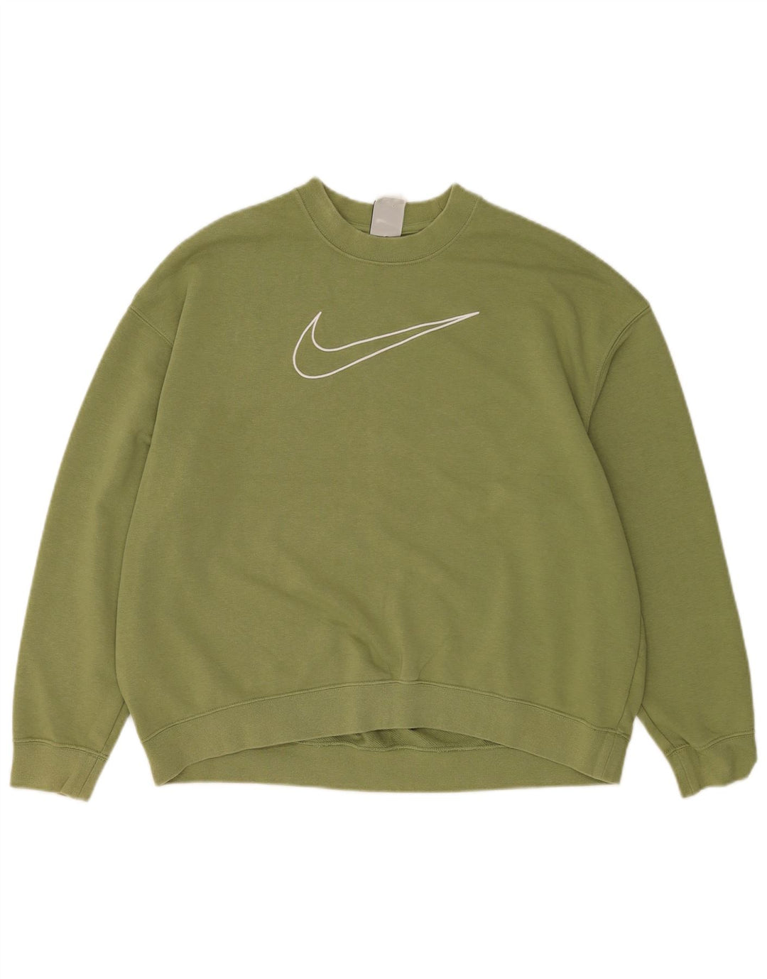 Pulover pentru femei Nike Dri Fit Graphic Oversized Hanorac UK 14 Medium Green