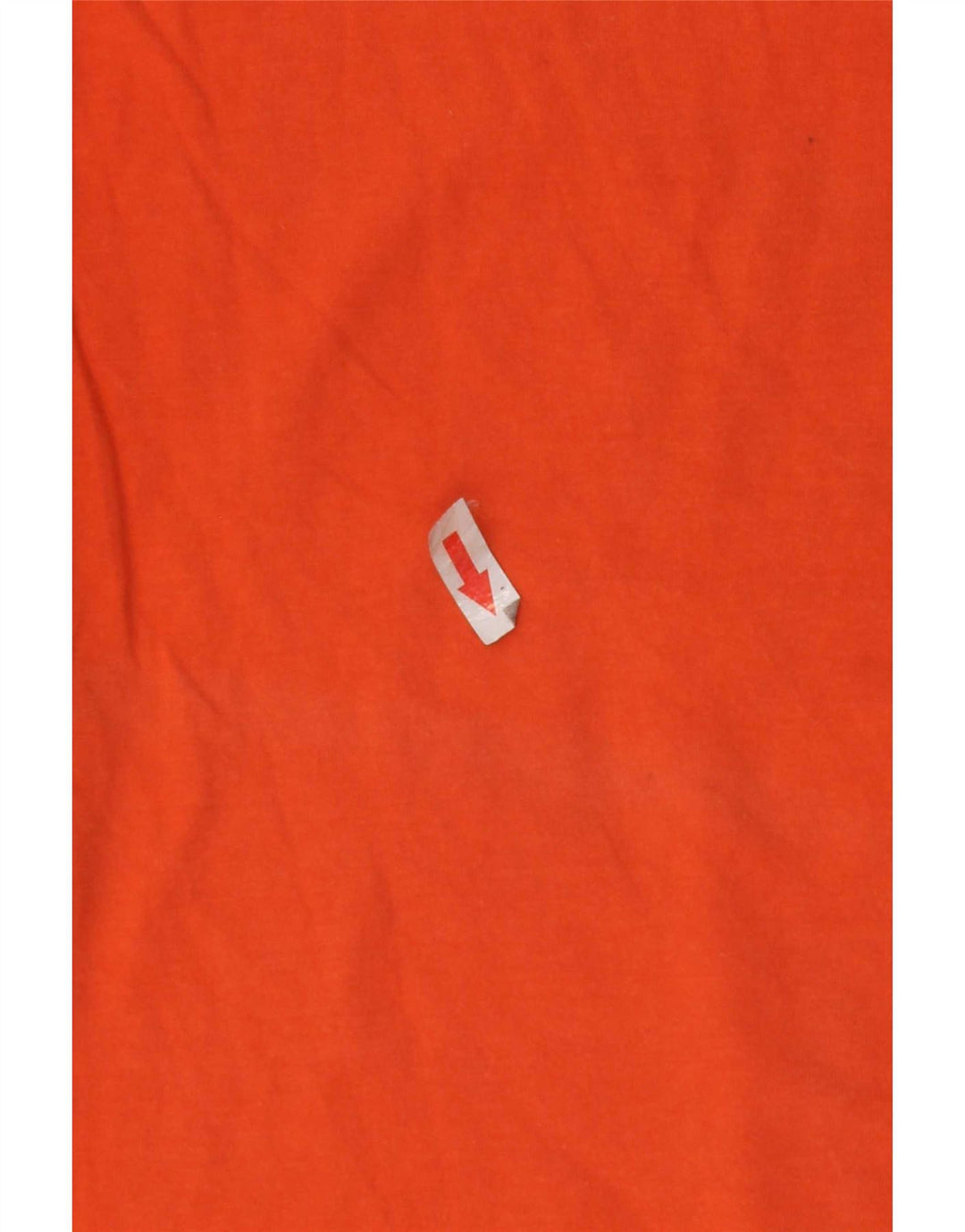 Tricou cu grafic pentru bărbați Fila Top din bumbac cu dungi portocaliu mediu