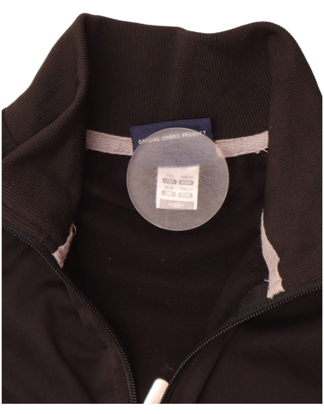 UMBRO Jachetă de trening pentru băieți 12-13 ani XL poliester negru