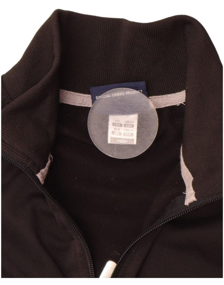 UMBRO Jachetă de trening pentru băieți 12-13 ani XL poliester negru