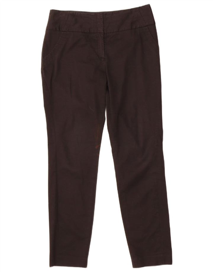 Ted Baker Pantaloni chino subțiri pentru femei Mărimea 3 Mediu L30 L29 Bumbac negru