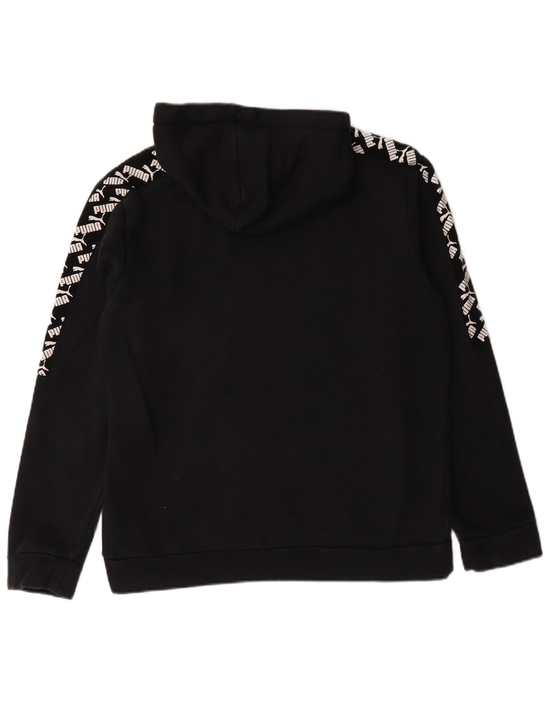 Pulover pentru bărbați Puma Graphic Hoodie, bumbac mediu negru