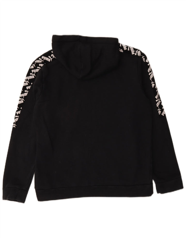 Pulover pentru bărbați Puma Graphic Hoodie, bumbac mediu negru