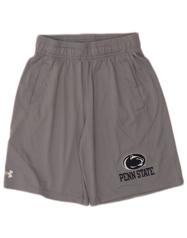 Pantaloni scurți sport grafic pentru băieți UNDER ARMOUR Penn State 11-12 ani, mari, gri