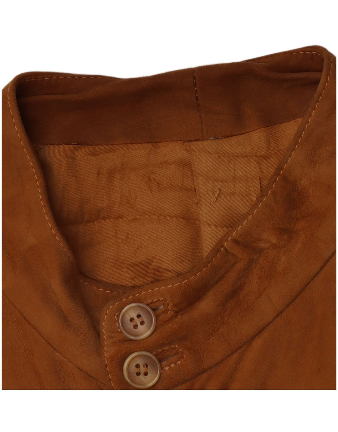 Bomber Vintage pentru bărbați din piele intoarsa UK 38 Maro Mediu