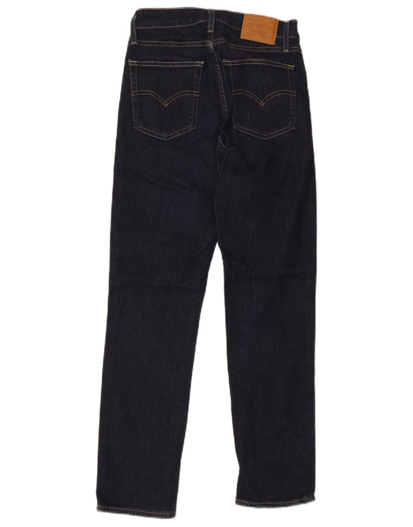Blugi drepti cu talie mare 724 Levi's pentru femei W27 L28 bumbac bleumarin