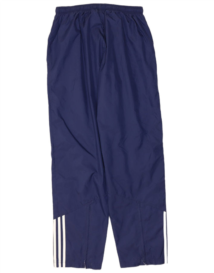 Pantaloni de trening Adidas pentru bărbați, poliester mediu albastru bleumarin