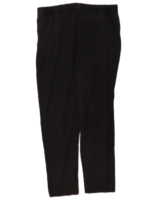 Pantaloni casual conici pentru femei Gap UK 10 Small W30 L27 Lyocell negru