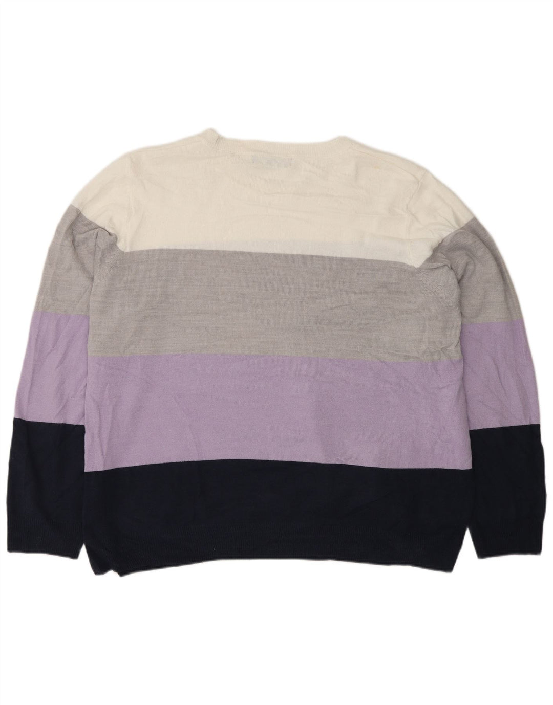 Pulover pentru femei Marks & Spencer cu decolteu triplu UK 22 2XL Multicolor