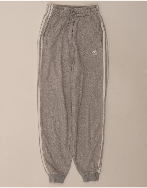 Pantaloni de trening Adidas pentru femei Joggeri UK 4/6 XS bumbac gri