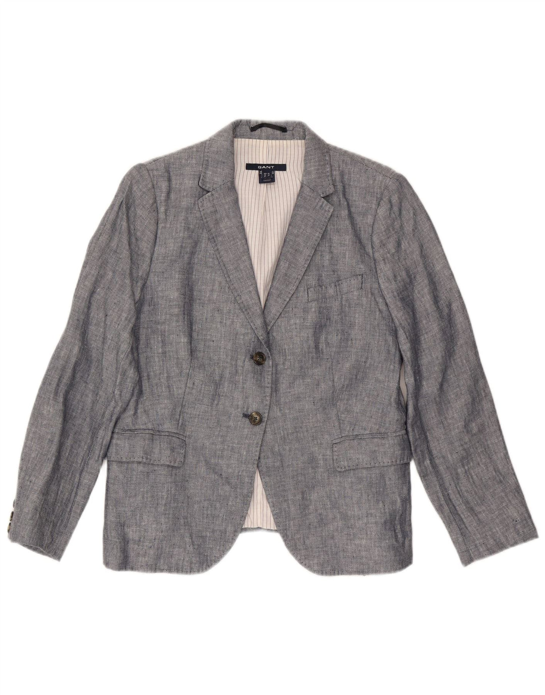 Sacou Gant pentru femei cu 2 nasturi, UK 16, mare, gri, in